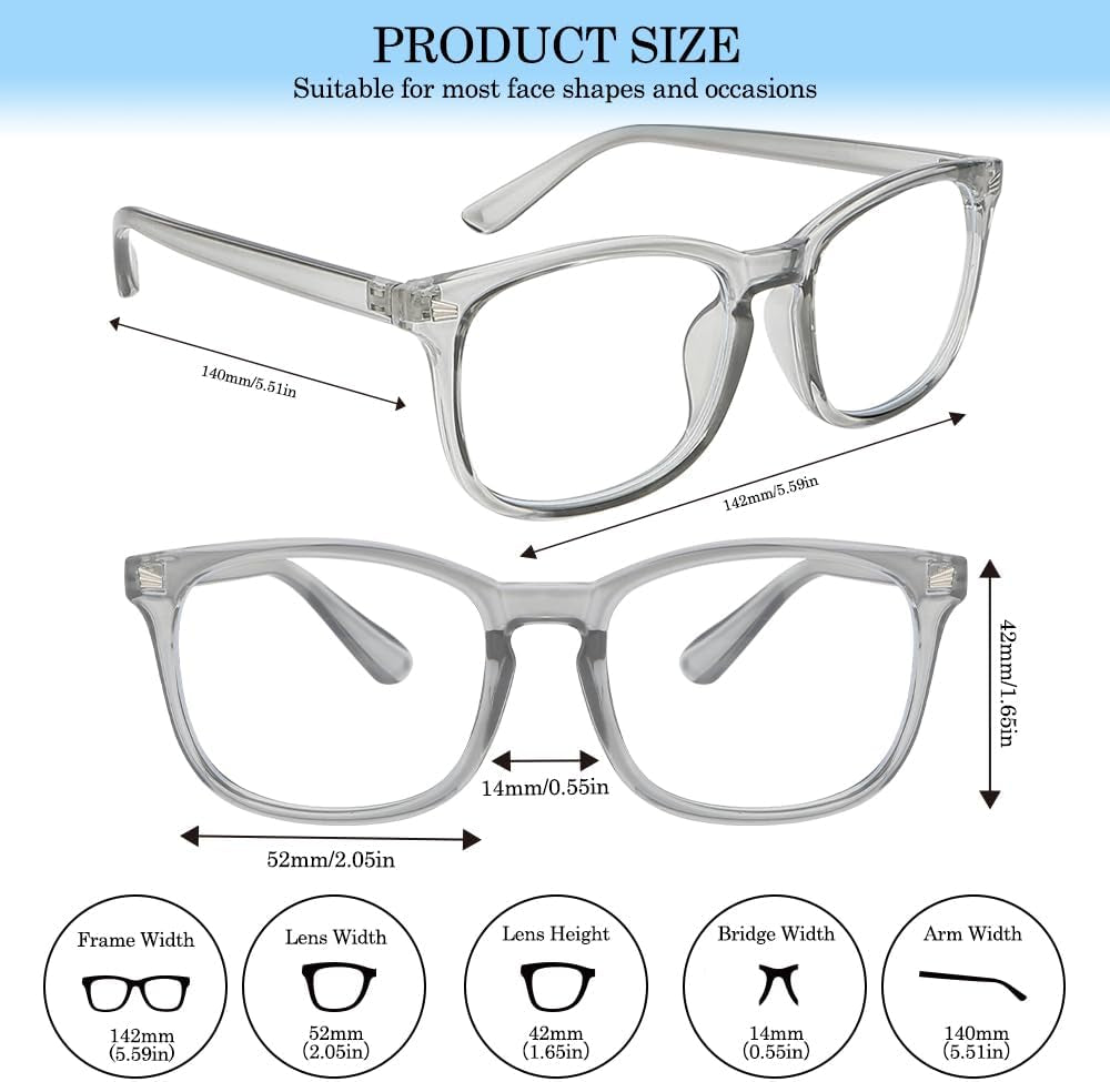 Blue Light Glasses Woman Blue Light Blocking Glasses Mens Blue Light Glasses for Girls Computer Gaming