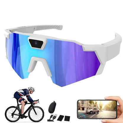 NEW HD Video Glasses Action Camera Sunglasses Smart Glasses Sports Glasses Outdoor Bicycle Motorcycle Driver Recorder Walk Cam