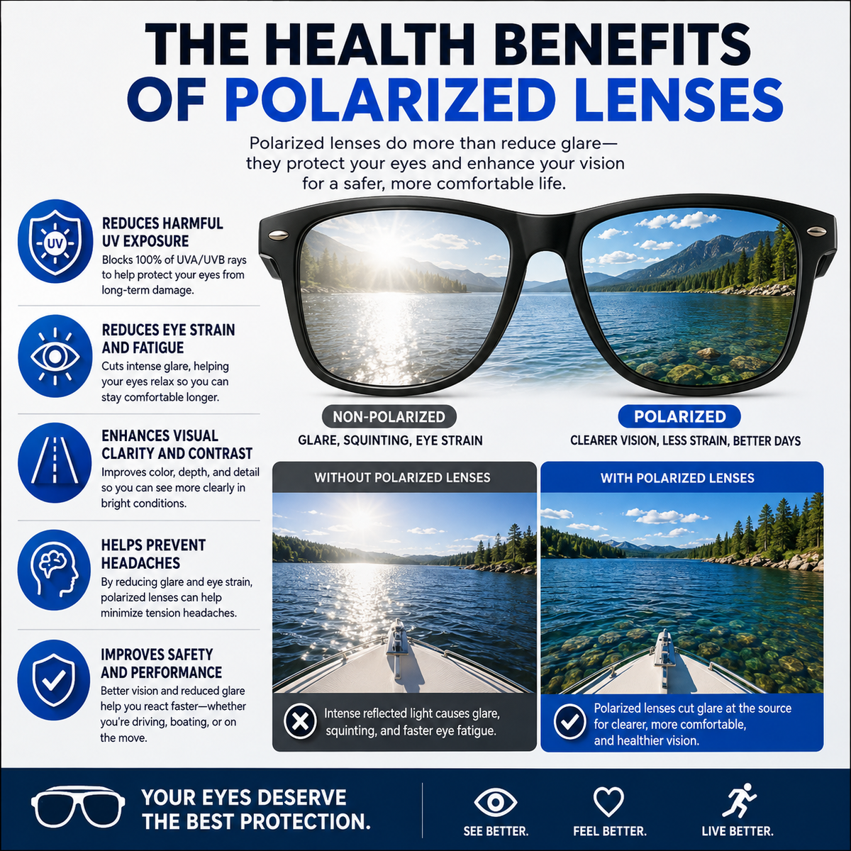 Crotona Park Polarized Sport Shades