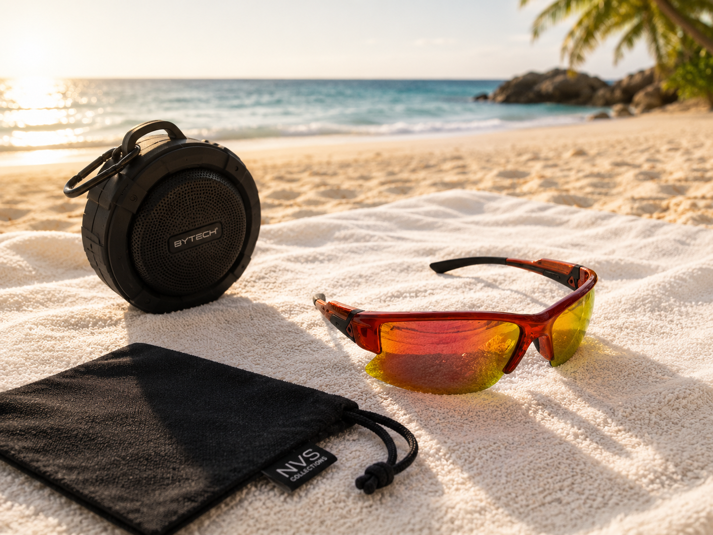 Sunglasses Deal! Sunglasses+Soft Case+Speaker