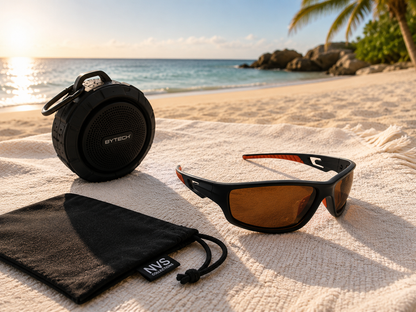 Sunglasses Deal! Sunglasses+Soft Case+Speaker