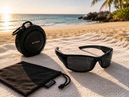 Sunglasses Deal! Sunglasses+Soft Case+Speaker