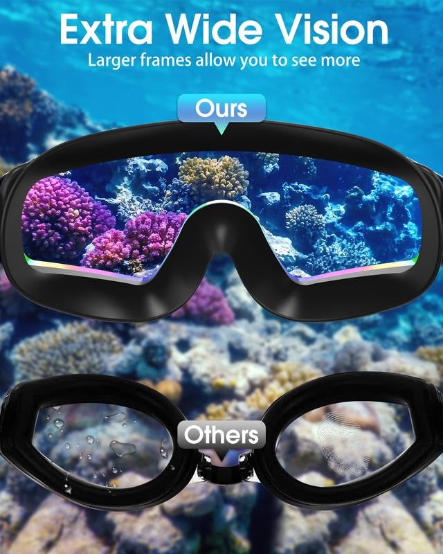 Wide View Swim Goggles