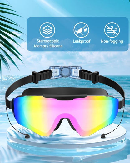 Wide View Swim Goggles