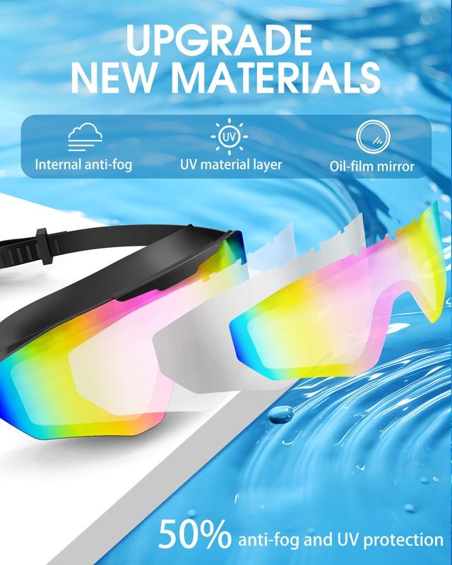 Wide View Swim Goggles