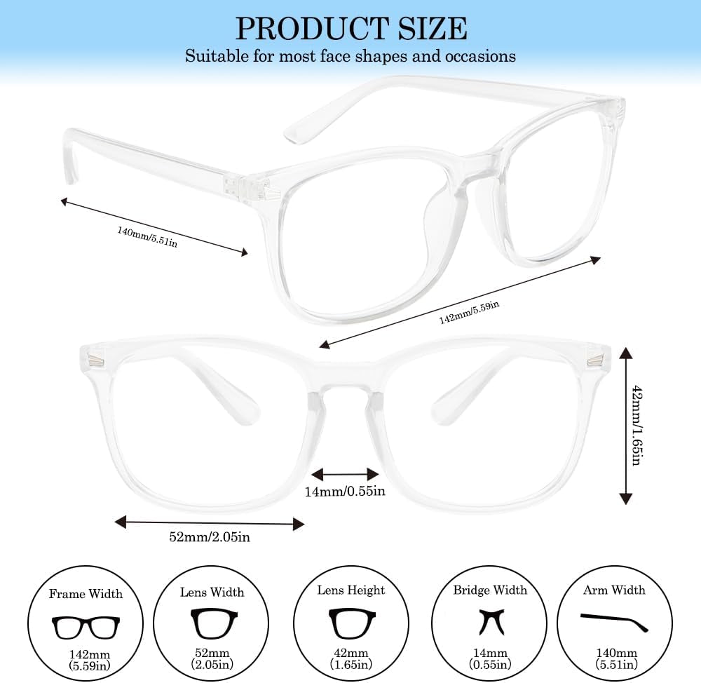 Blue Light Glasses Woman Blue Light Blocking Glasses Mens Blue Light Glasses for Girls Computer Gaming