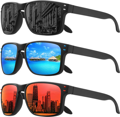 Polarized Sunglasses for Men Women Sports Driving Fishing Glasses UV400 Protection